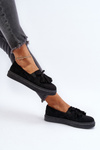 Women's Black Fringed Espadrilles Elorvia