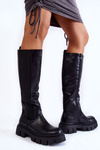 Women's Boots On The Platform Black Milania