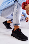 Buty Sportowe Damskie Memory Foam Czarne Big Star JJ274273
