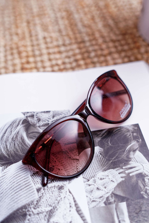 Prius PR-V13 Brown Transparent Sunglasses