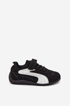 Children's Sports Shoes With Velcro Black and White Perrin