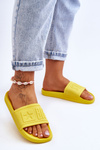 Women's Slippers Big Star HH274A040 Yellow