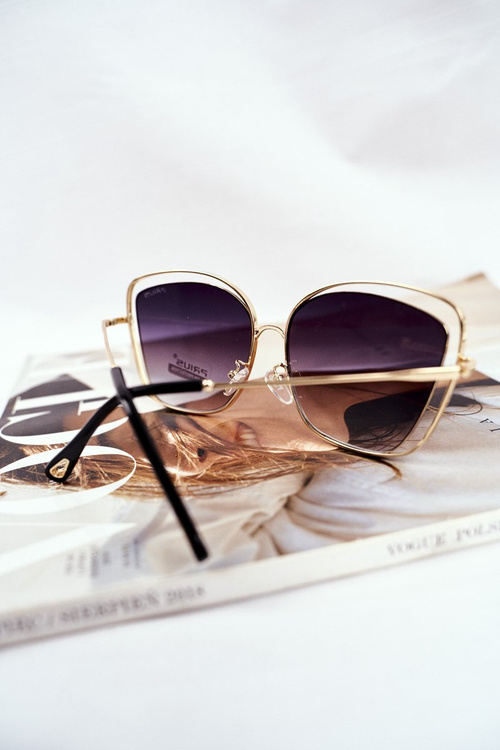 Women's Sunglasses Prius PRE-31 Gold Black Gradient