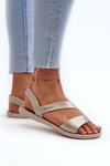 Sandały Damskie Beżowe 82429 Ipanema Vibe Sandal Fem