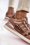 Buty Sportowe Damskie Modne Różowe Big Star KK274111
