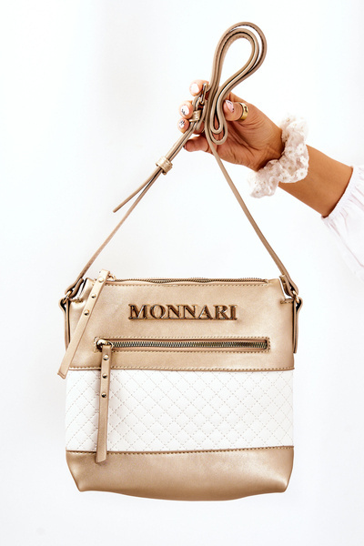 Messenger bag Monnari A360-M23 Gold-White