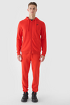 Men's Jogger Sweatpants 4FWMM00TTROM0942-60S Red