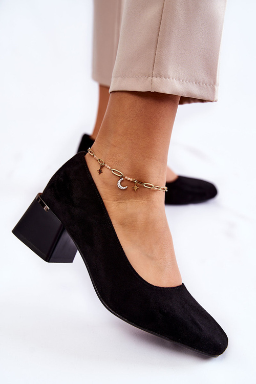 Suede Pumps La.Fi 230034B-SU Black