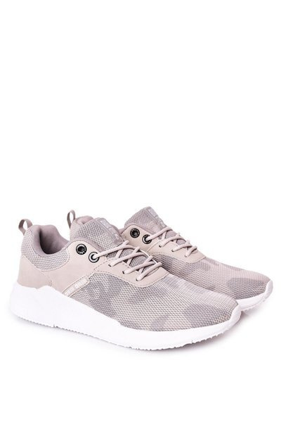 Męskie Sportowe Buty Memory Foam Big Star HH174139 Szare