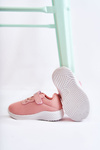 Buty Sportowe Dziecięce Rzep Różowe Lexy