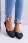 Glitter Ballerinas Black Tiffy