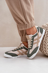 Low Sneakers Women's Beige-Green Eezore