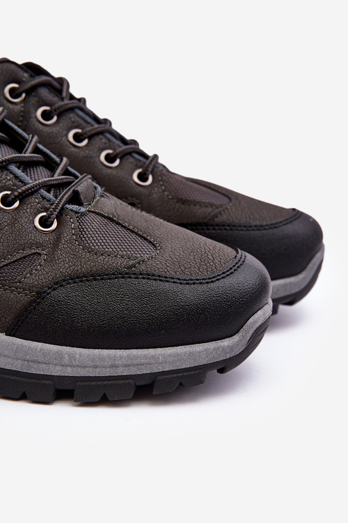 Men's Trekking Sport Shoes Black Alveze