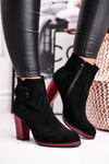 Women’s Boots On High Heel Sergio Leone Black BT533
