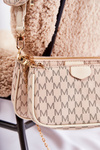 Women's 3in1 Purse Beige Bormea