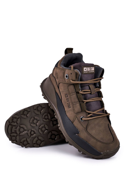 Men's Sport Shoes Big Star Khaki GG174414