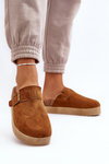 Women's Platform Clogs Camel Jorffia