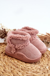 Children's Snow Boots with Velcro Pink Unitia