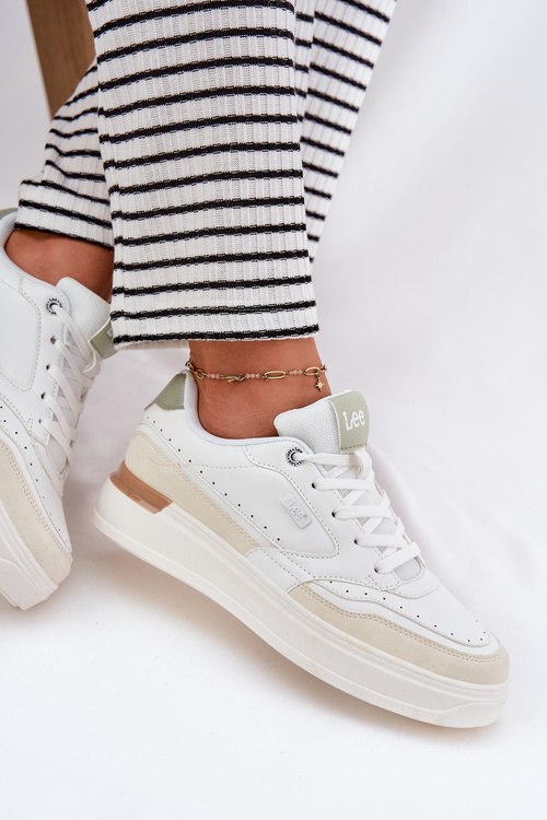 Women's Platform Sneakers LEE EMMA WOMEN LOW 50251014.04L Beige