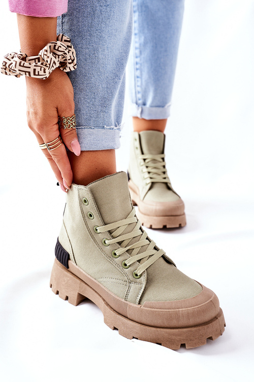 Women’s Boots Green Any One