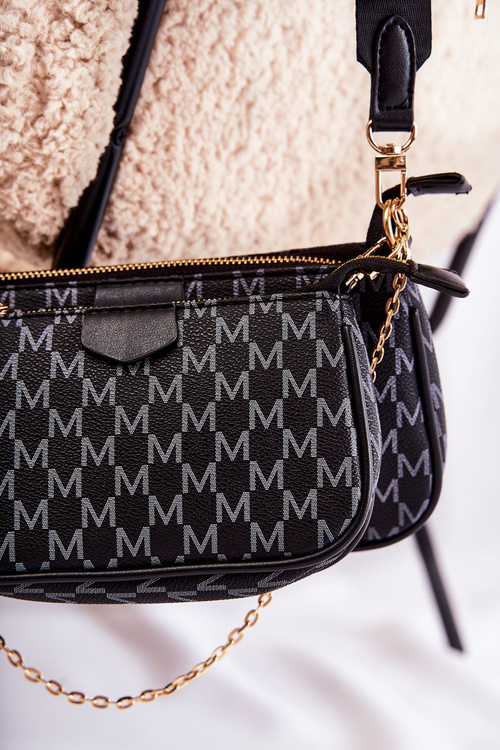 Women's 3in1 Purse Black Bormea