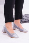 Women's Sergio Leone Grey Hermida pumps