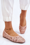 Openwork Fashionable Ballerinas Pink Thiago