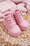 Kids Trappers Boots Powder Pink Dexter