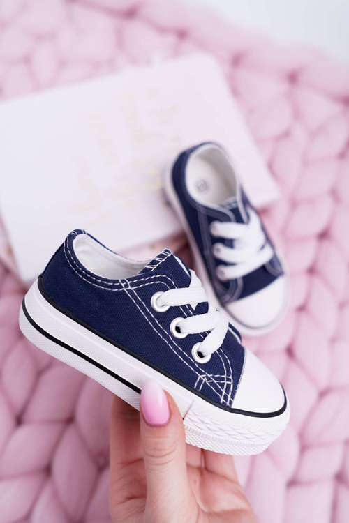 Kids' Classic Sneakers Navy Blue Filemon