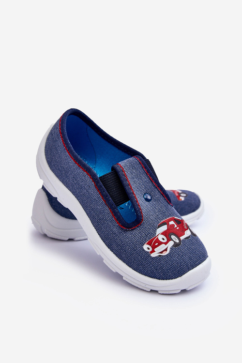 Buty Papcie Befado Wsuwane 975X180 Niebieskie