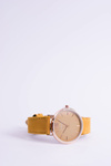 Ladies' Watch Ernest Manon Suede Yellow