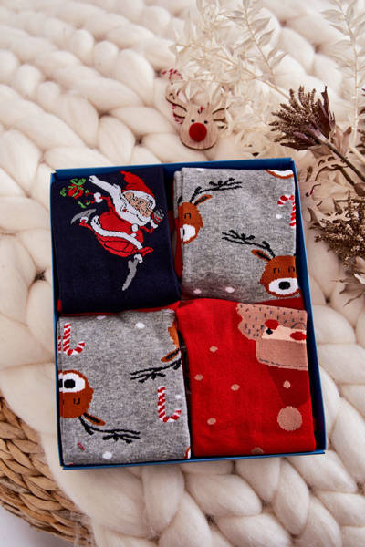 Set of Men's Cosas Christmas Socks Mix 3