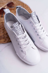 Women's Sneakers White Grey Strap Nigrid