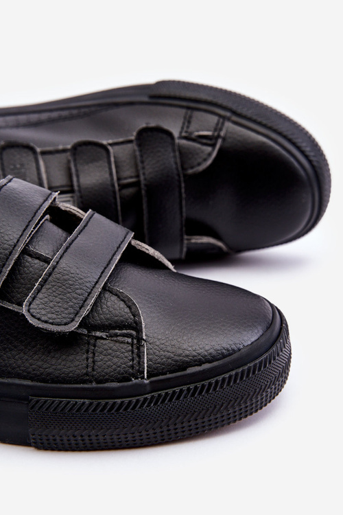 Men's Velcro Sneakers Big Star LL174633 Black