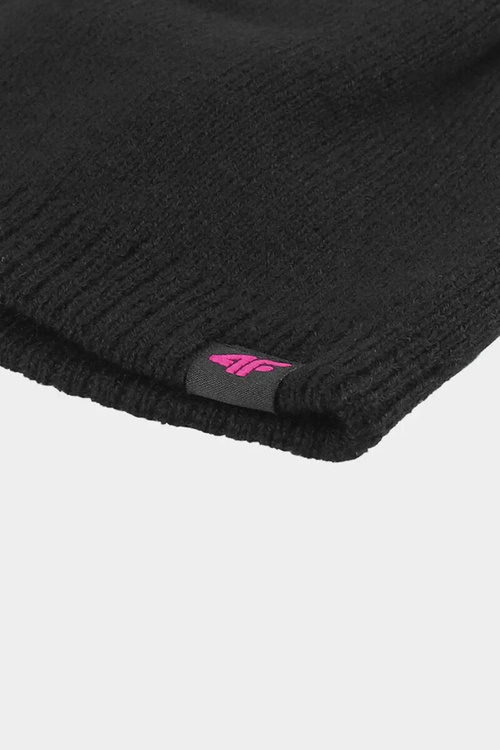 Women's Winter Hat 4F 4FAW23ACAPF285-20S Black