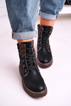 Women's Insulated Workers Boots Black Timber