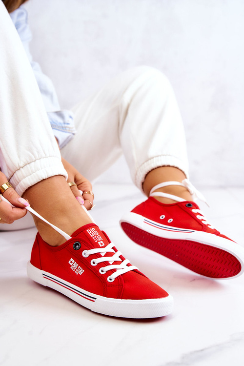 Women's Sneakers BIG STAR HH274061 Red