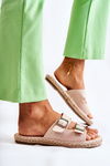 Classic Suede Women's Slippers Beige Casilda