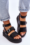 Women's Sandals With Strap Black Hever