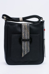Women's Handbag Black Monnari Letter Bag