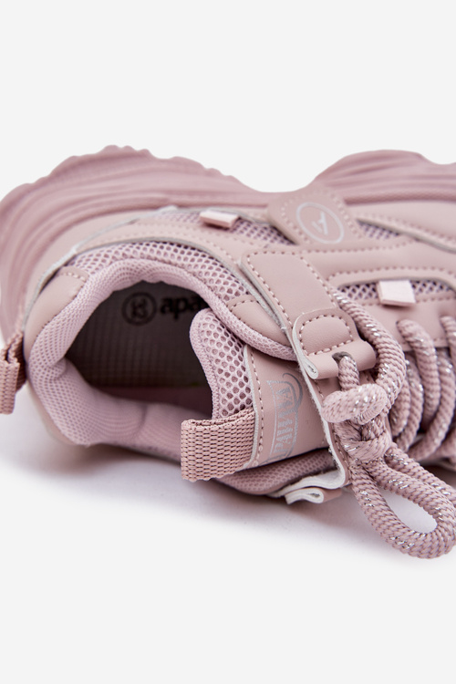 Children's Sneakers on Platform Pink Hanomess