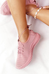 Women's Slip-on Sneakers Pink Do It