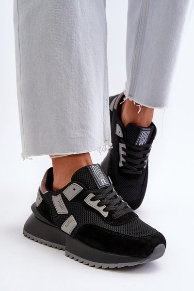 Sneakersy Damskie Czarne Big Star NN274975