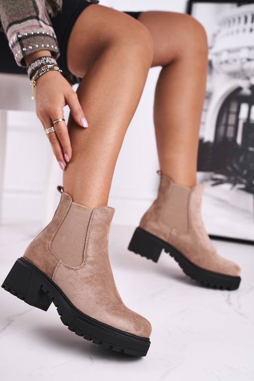 Women's Boots Beige Sidamo 