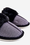 Men's Warm Slippers Black Marcus