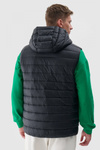 Men's Down Vest 4F Black 4FWAW24TVJAM146-20S