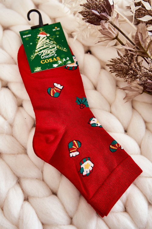 Men's Christmas Socks Cosas Red