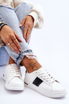 Women's Sport Platform Shoes Black and white Soris