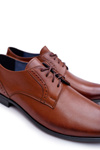 Men's Elegant Bednarek Leather Brown Herod Half Shoes