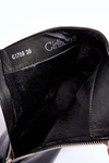 Lacquered Boots with Ornamental Buckle Black Sevil